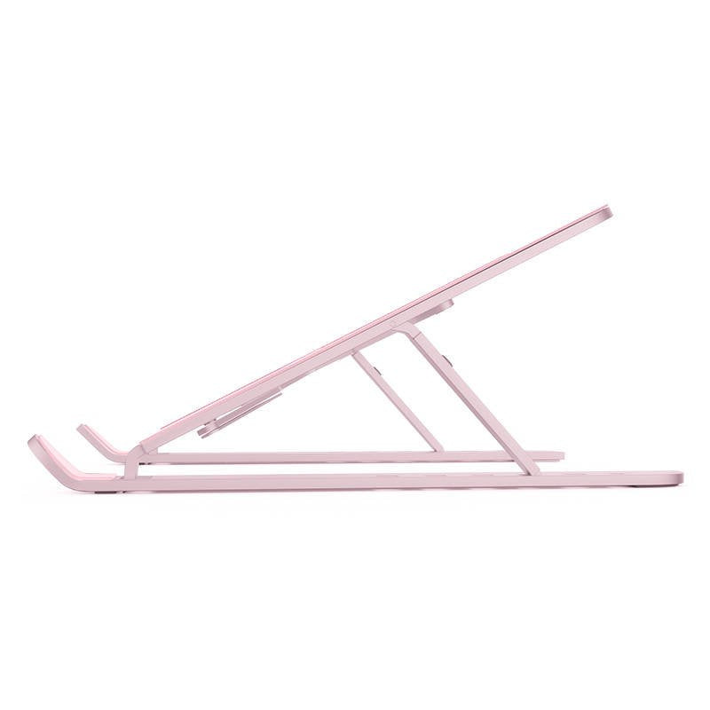 JCPal iStand Xstand Ultra Compact Stand - uniwersalna regulowana podstawka do MacBook'a różowa