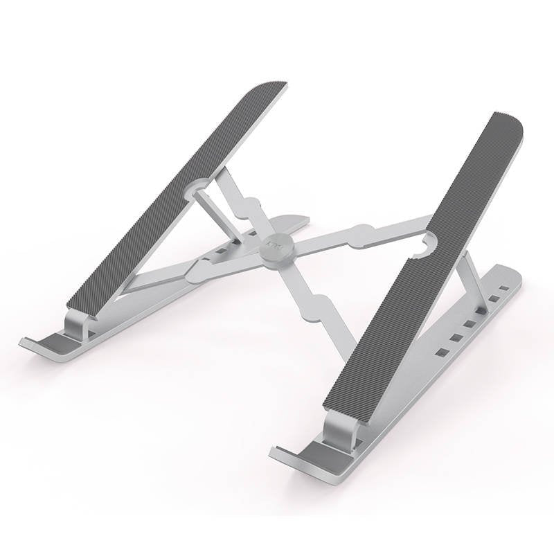JCPal iStand Xstand Ultra Compact Stand - uniwersalna regulowana podstawka do MacBook'a srebrna