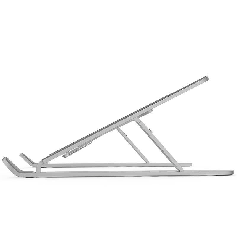 JCPal iStand Xstand Ultra Compact Stand - uniwersalna regulowana podstawka do MacBook'a srebrna