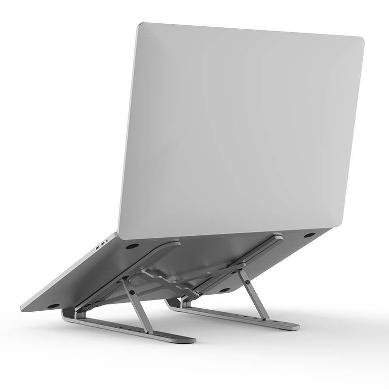 JCPal iStand Xstand Ultra Compact Stand - uniwersalna regulowana podstawka do MacBook'a srebrna