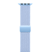 Crong Wave Band - pleciony pasek do Apple Watch 38/40/41/42 mm błękitny