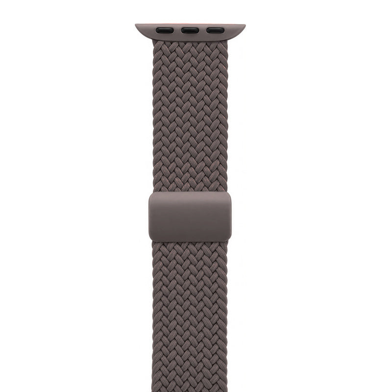 Crong Wave Band - pleciony pasek do Apple Watch 38/40/41/42 mm brązowy