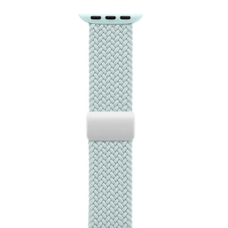 Crong Wave Band - pleciony pasek do Apple Watch 38/40/41/42 mm miętowy