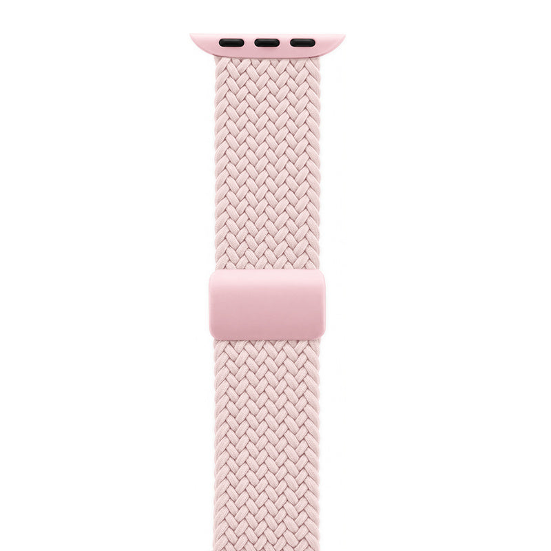 Crong Wave Band - pleciony pasek do Apple Watch 38/40/41/42 mm różowy