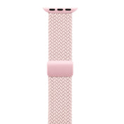 Crong Wave Band - pleciony pasek do Apple Watch 38/40/41/42 mm różowy