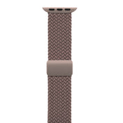 Crong Wave Band - pleciony pasek do Apple Watch 44/45/46/49 mm brązowy