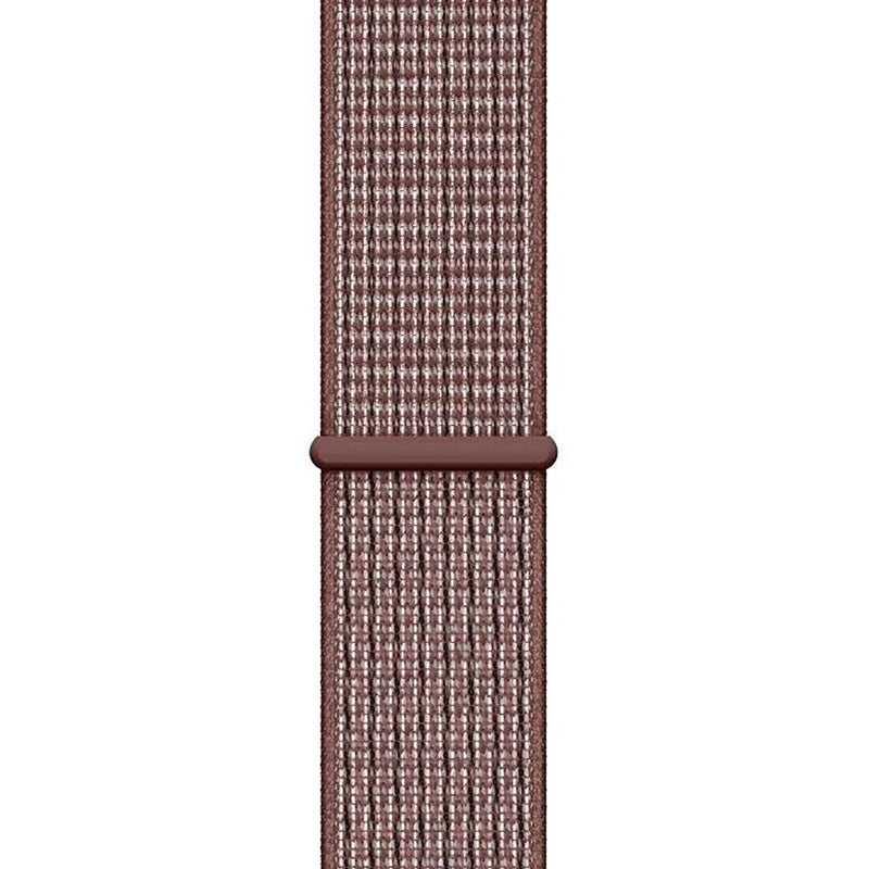 Crong Nylon - Pasek sportowy do Apple Watch 38 40 41 42 mm Smokey mauve