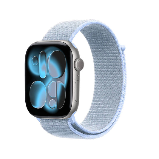 Crong Nylon - Pasek sportowy do Apple Watch 38 40 41 42 mm Cool blue