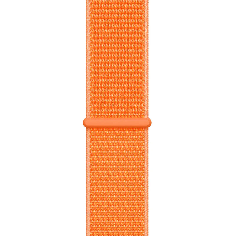 Crong Nylon - Pasek sportowy do Apple Watch 38 40 41 42 mm Tropical orange