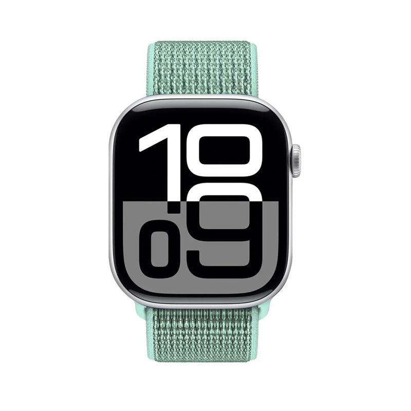 Crong Nylon - Pasek sportowy do Apple Watch 38 40 41 42 mm Atlantic green