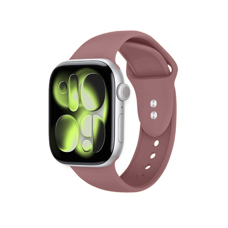 Crong Liquid - Pasek do Apple Watch 38 40 41 42mm brudny róż