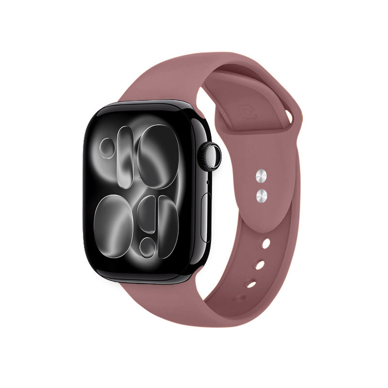 Crong Liquid - Pasek do Apple Watch 38 40 41 42mm brudny róż