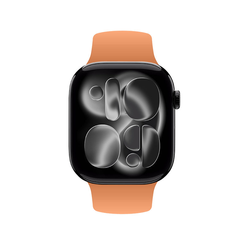 Crong Liquid - Pasek do Apple Watch 38 40 41 42mm pomarańczowy
