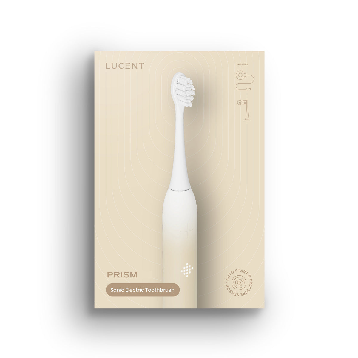 Be Lucent Prism - szczoteczka soniczna vanilla cream