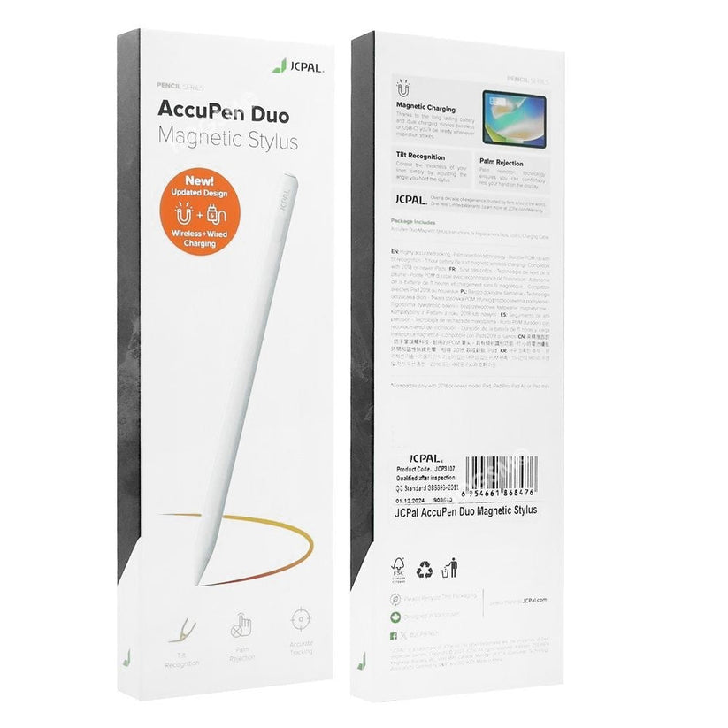 JCPal AccuPen Duo Magnetic Stylus - rysik do iPada
