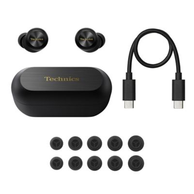 Słuchawki dokanałowe Technics EAH-AZ100E-K Bluetooth 5.3 Funkcje AI Czarny