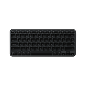 Satechi Slim EX1 - klawiatura BT do trzech urządzeń z przełącznikiem trybu Mac/Windows space black