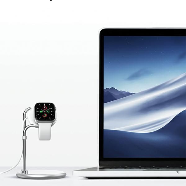 SODI Stojak na Apple Watch SAW-300 srebrny