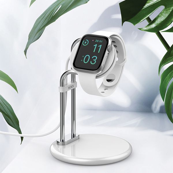 SODI Stojak na Apple Watch SAW-300 srebrny