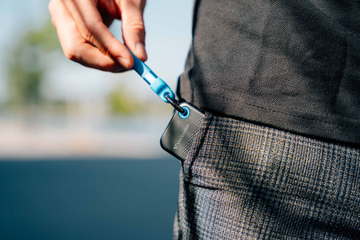 Verbatim Pocket - dysk zewnętrzny SSD 1TB z kablem USB-C 3.2 gen. 2 czarny niebieski