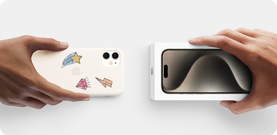 Wymiana starszego iPhone’a na nowy
